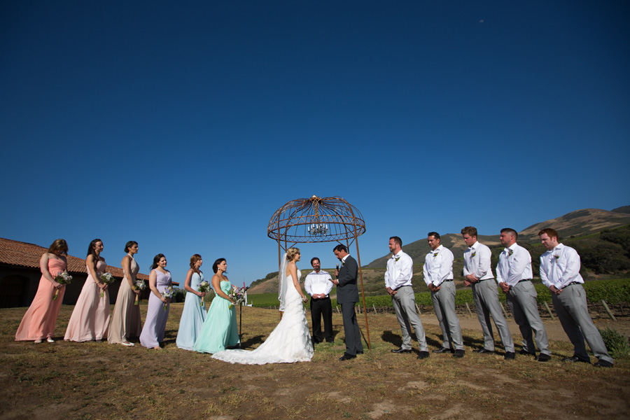 Sanford Winery Wedding Photography  - 58